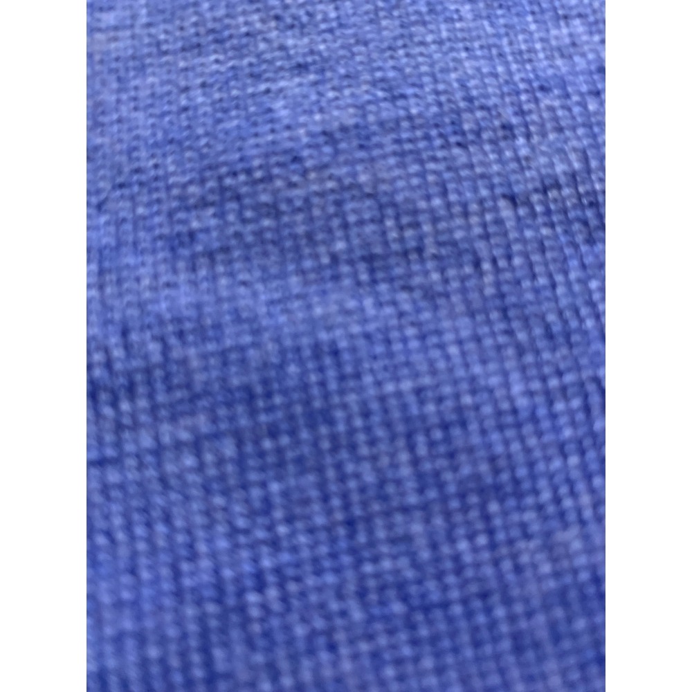 Turnbury Mens Extra Fine Merino Wool V Neck Sweater Blue Size XL - Picture 6 of 7